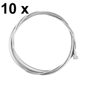 10 x Bremskabel Innenkabel Inox/Teflon Birnennippel