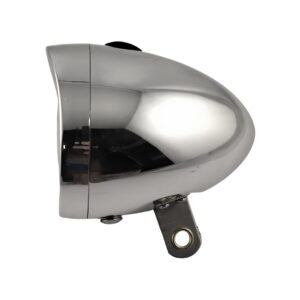 Scheinwerfer Classic Axa verchromt LED Batterie